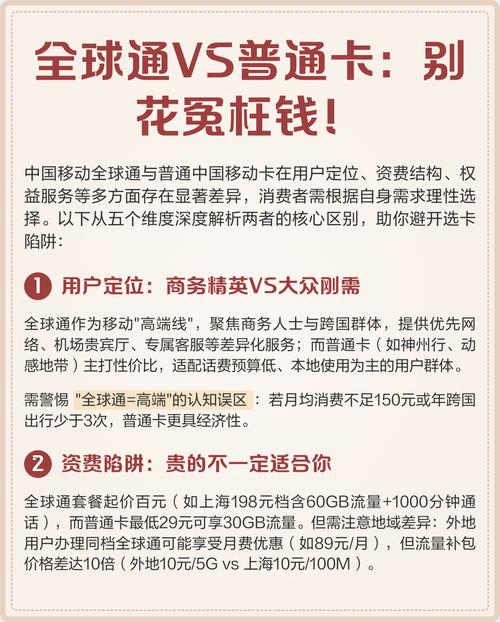全球通怎么改移动卡套餐?