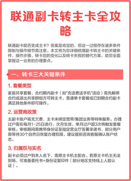 联通卡副卡怎么改套餐?