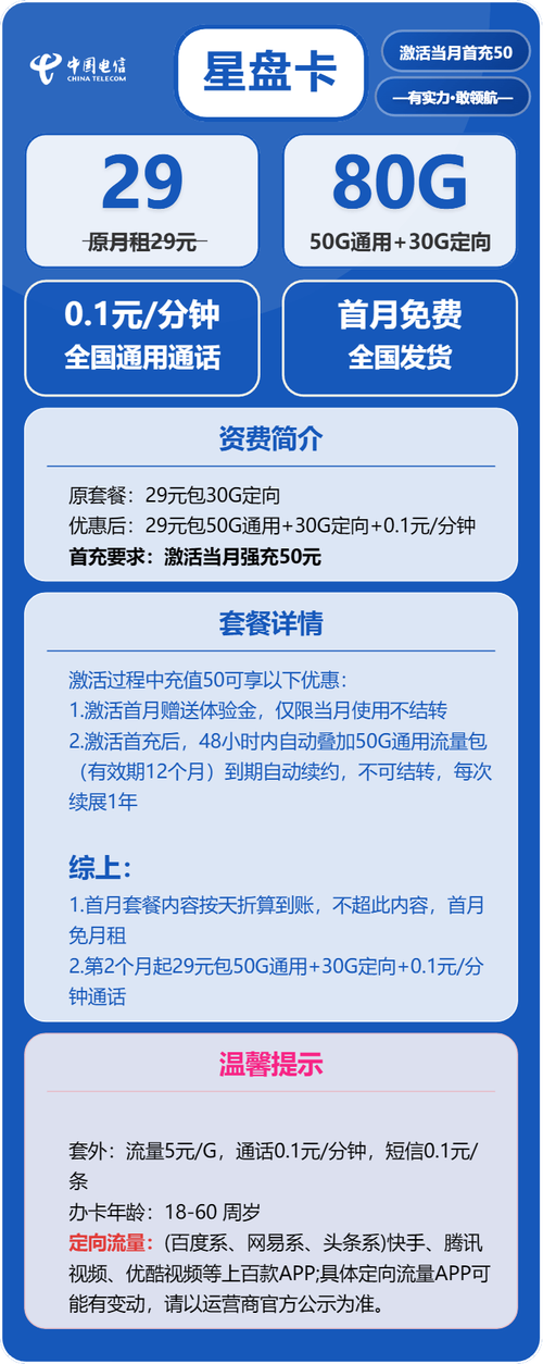 电信吉祥卡怎么买流量套餐?