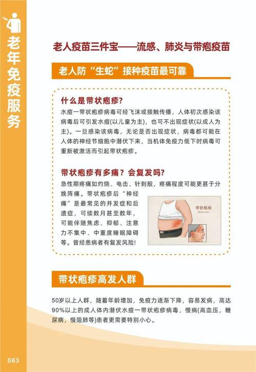 老年人应接种疫苗三件套的建议