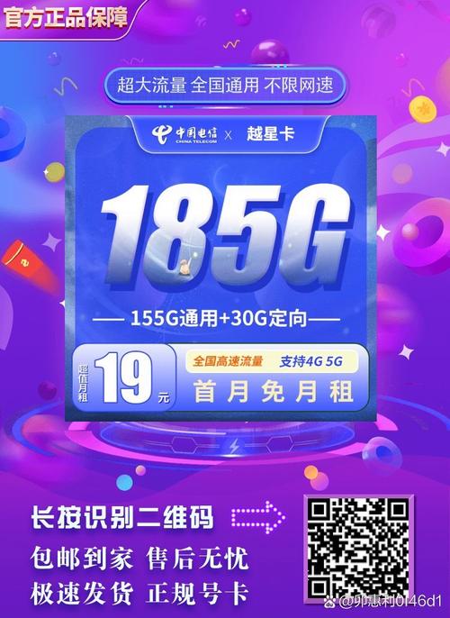 哪些手机卡是免租的套餐?