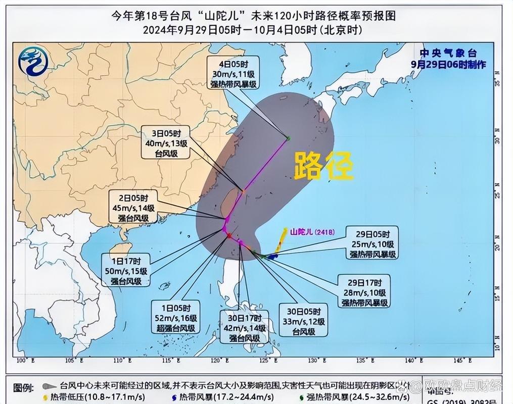 台风“风神”加强为强热带风暴级