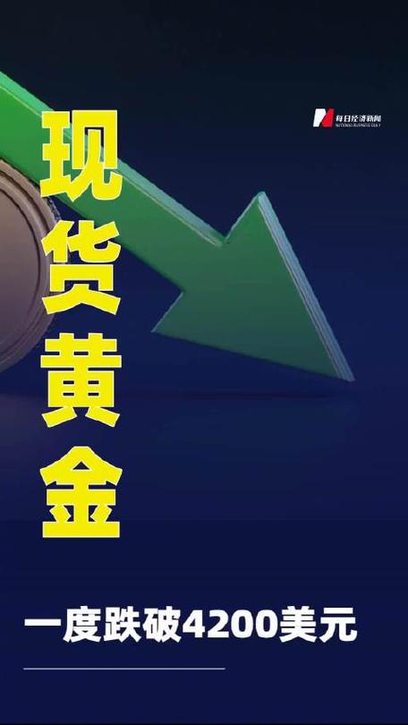 现货黄金向下跌破4200美元