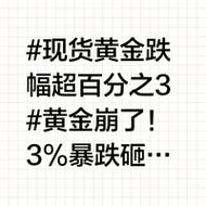 黄金价格跌破4200美元关口