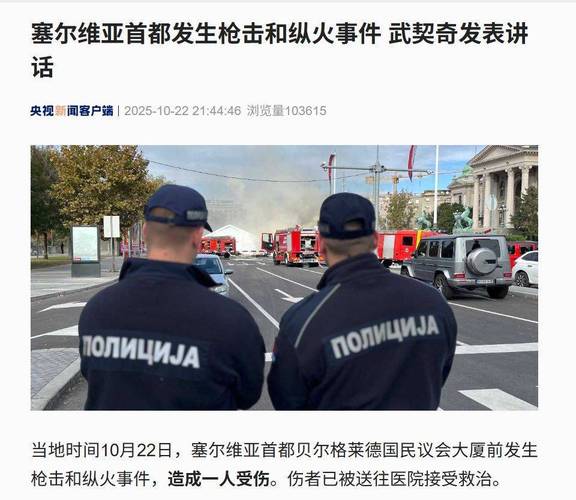 塞尔维亚议会外枪战爆发