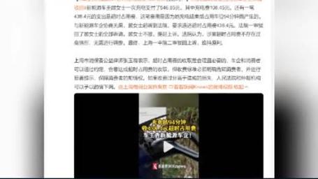 充电占位费用纠纷,94分钟收费438元,法院判决揭晓