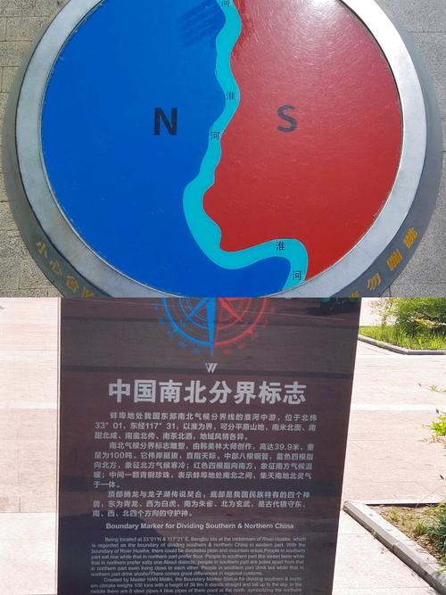 南北分界线的具象化展现