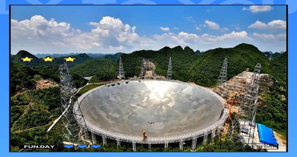 “中国天眼”捕获来自星星神秘讯息
