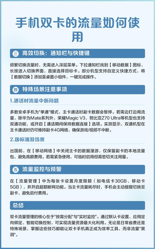 哪些手机可放双卡？如何使用流量？