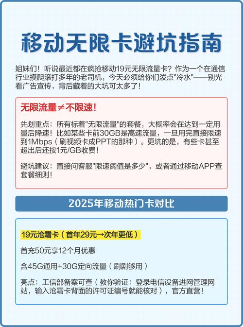 移动卡怎么改无限量套餐?