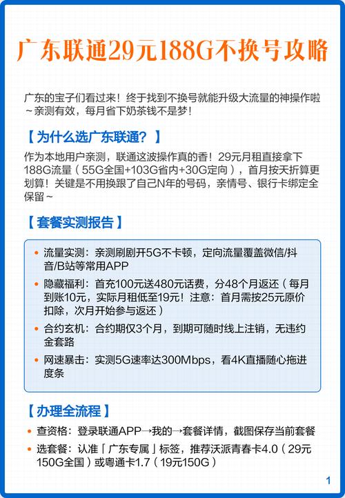 联通卡不换号套餐怎么办理？需要哪些步骤？