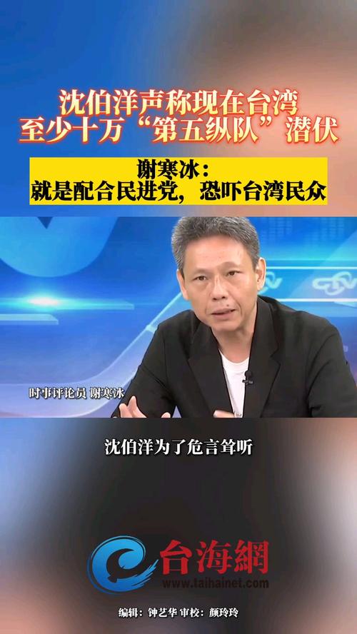 台博主怒斥沈伯洋，只会躲在同温层大放嘴炮
