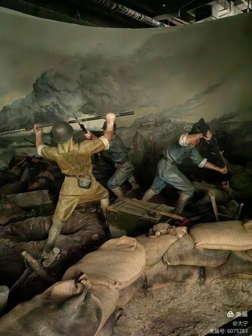 马库斯三人来到上海淞沪抗战纪念馆