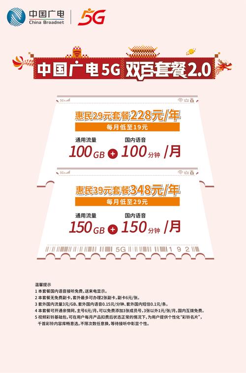 广电双百套餐卡为什么是4g网络？