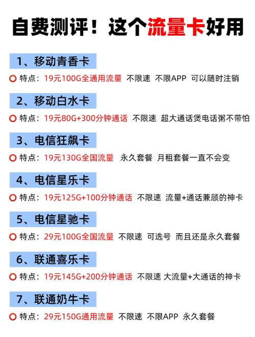 六盘水电信卡有哪些套餐？