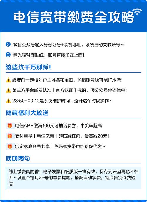 如何给电信宽带账号充值？充值步骤是什么？