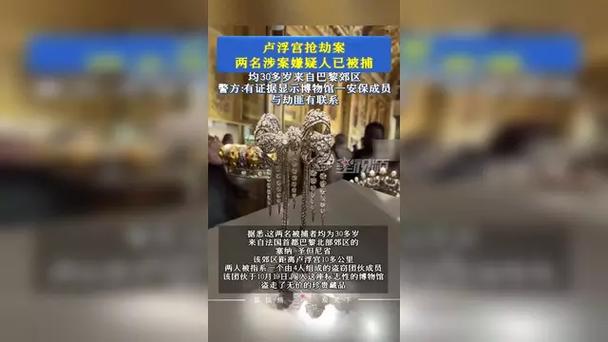 卢浮宫抢劫案嫌疑人遭起诉