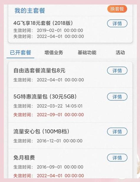 4g电话卡都有哪些套餐？