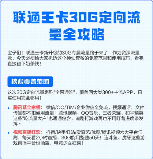 王卡39元套餐哪些app免流量?