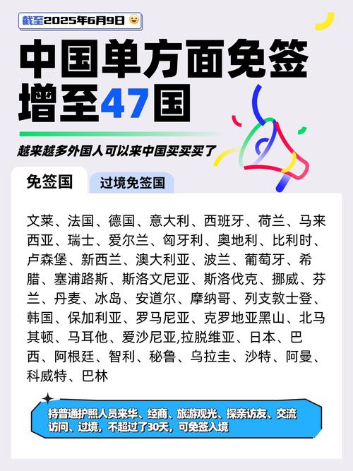 中方延长对多国免签政策 名单来了