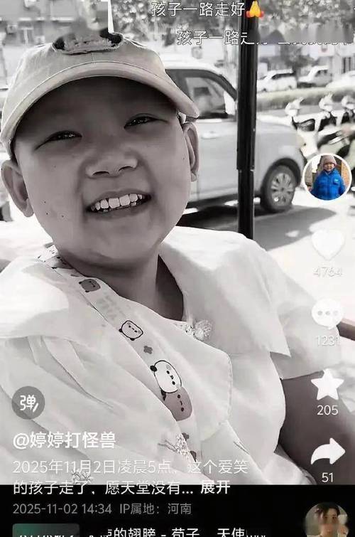 11岁抗癌博主“婷婷打怪兽”离世