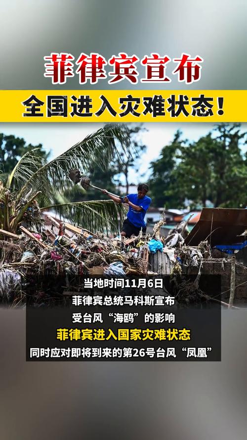 菲律宾全国进入灾难状态，紧急措施启动