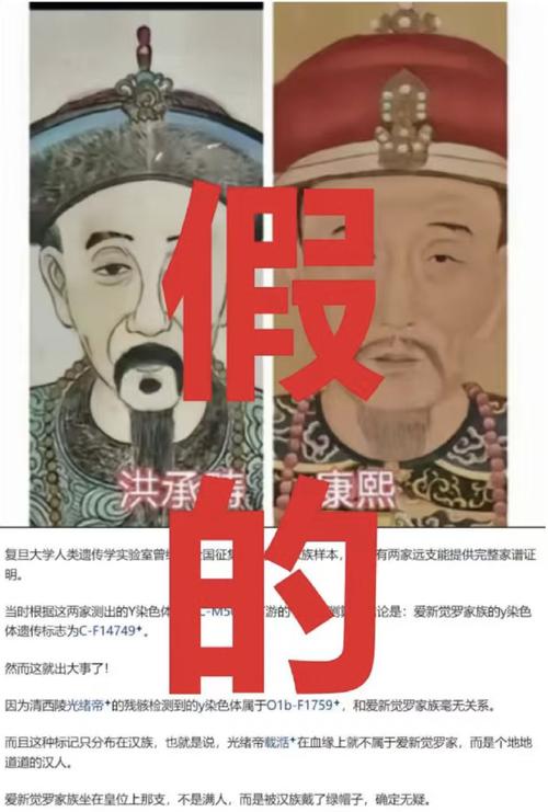 康熙与洪承畴的基因溯源，历史真相揭秘不容戏说
