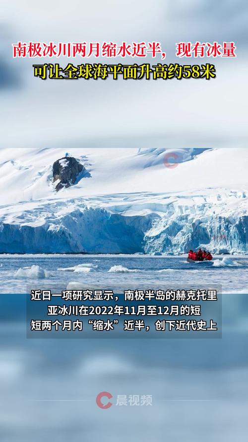 南极一冰川两个月没了近一半