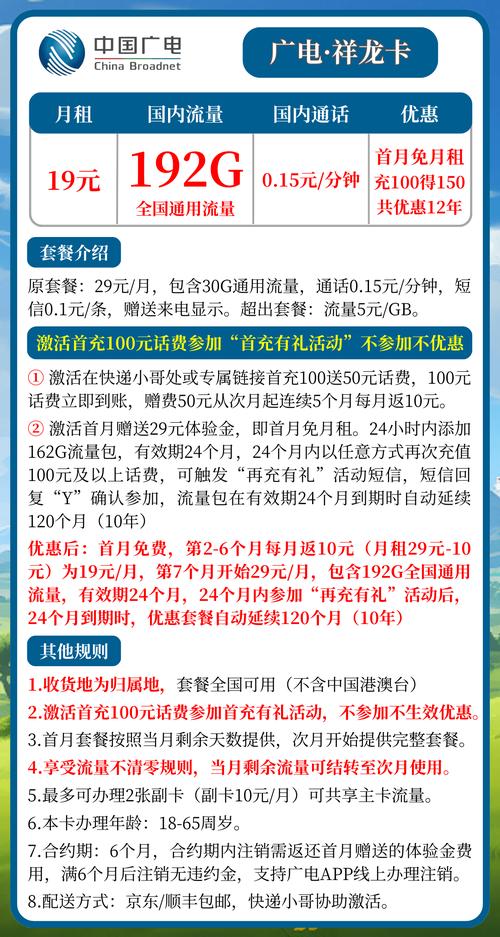 广电祥龙卡套餐有什么用处？它有哪些优势？