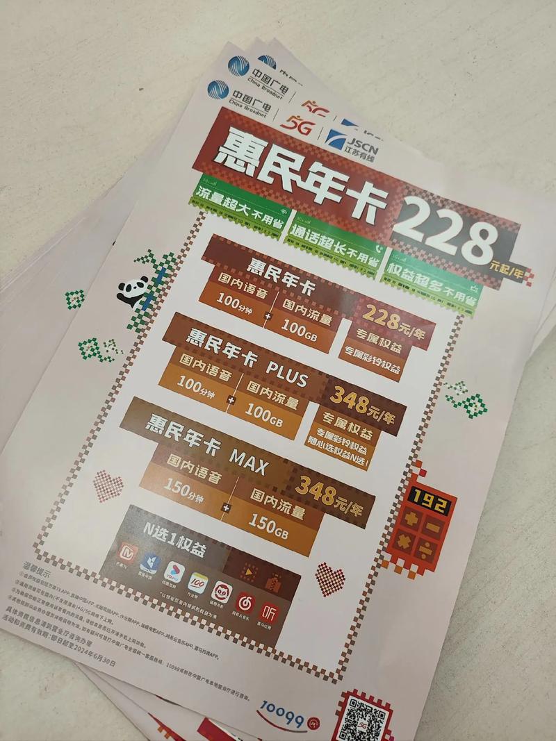 广电卡各个套餐卡都是什么意思?