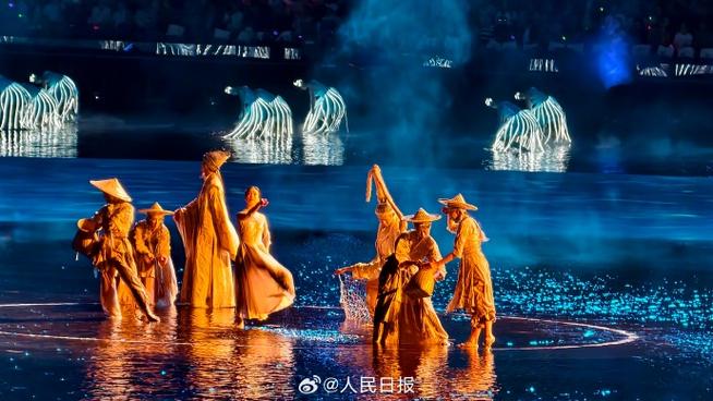 全运会开幕式是懂中式美学的