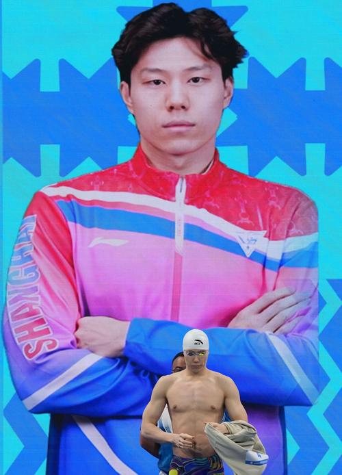 覃海洋夺得全运会男子100米蛙泳金牌