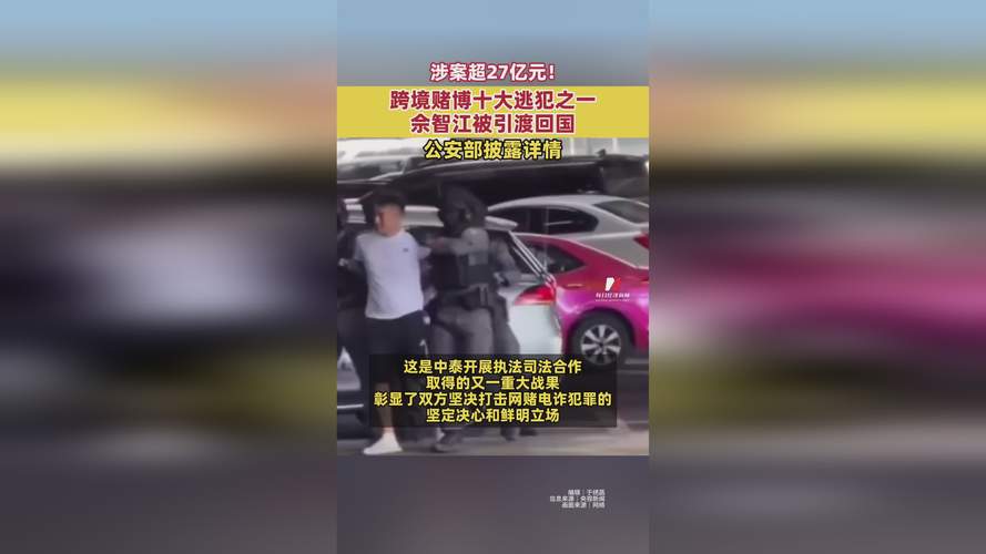 佘智江被引渡回国，涉案金额超27亿元！