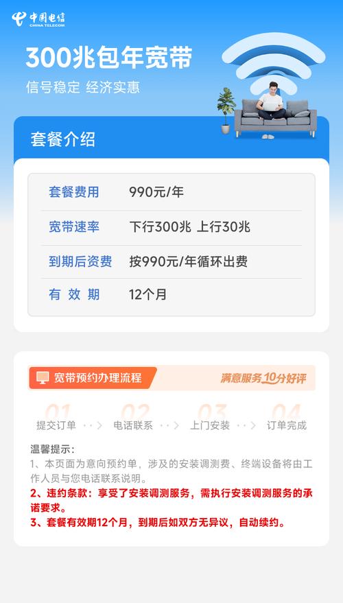 电信包年卡怎么续套餐？操作步骤是什么？