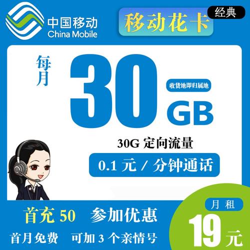 移动花卡套餐200G怎么激活?
