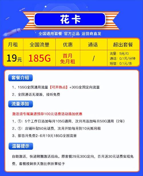移动花卡套餐200G怎么激活?