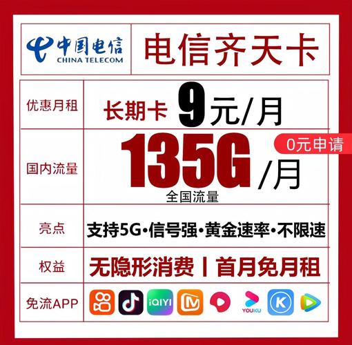 电话卡9元流量套餐有哪些？