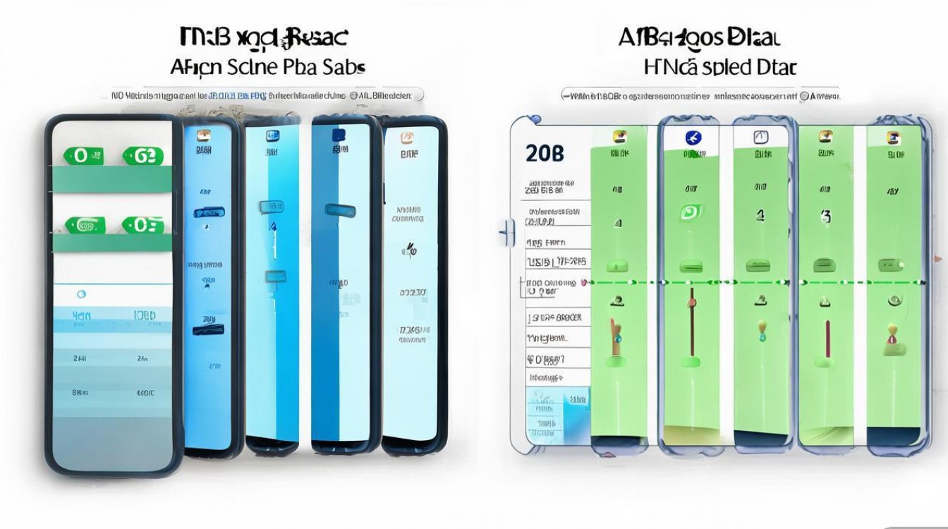 两个手机号各自套餐内含多少流量？流量使用差异分析？