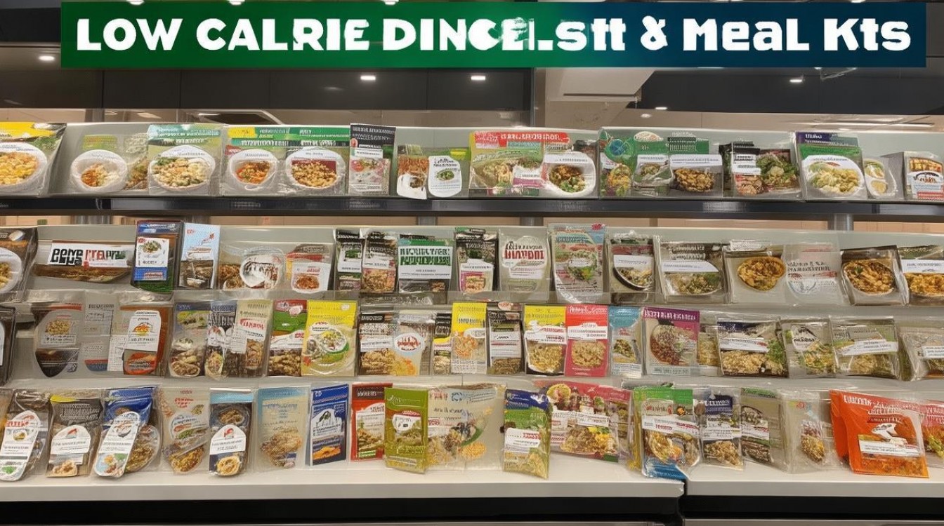市面上有哪些低卡减脂速食套餐品牌和种类选择？
