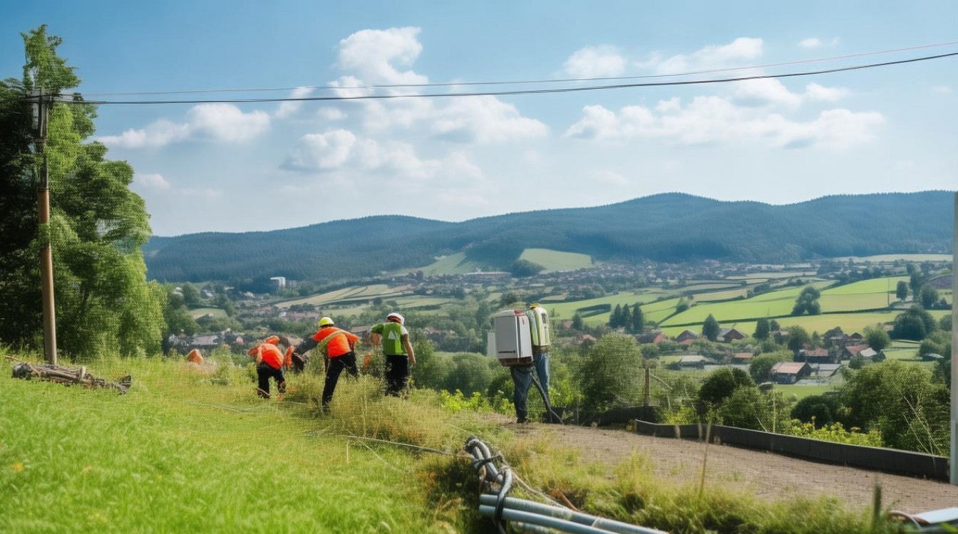 乡村宽带如何组网安装？